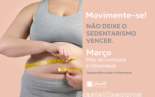 Março - mês de combate à Obesidade
